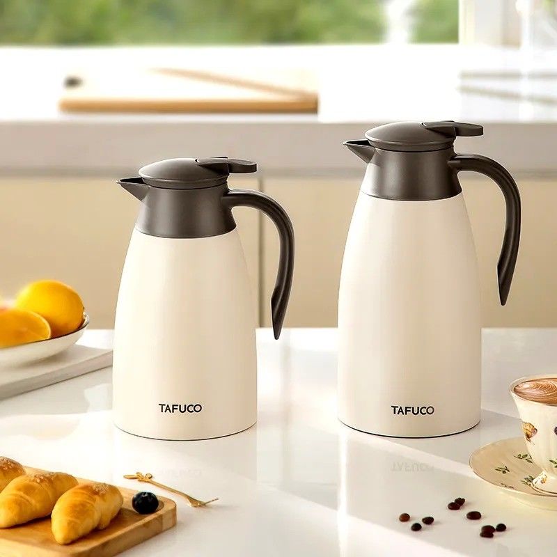 1L 1.5L 대용량 현대 디자인 비즈니스 선물용 색상 커피 냄비