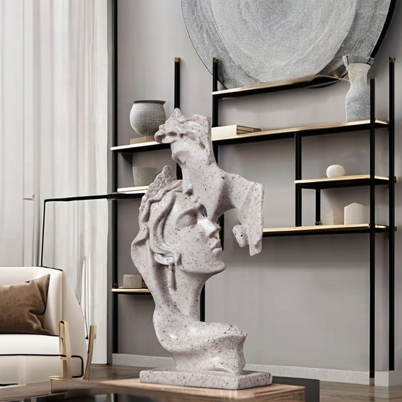 엑센트 Bambu Thinker Statue 다른 가정 장식용 거미 예술 조각품 사용자 정의 색상