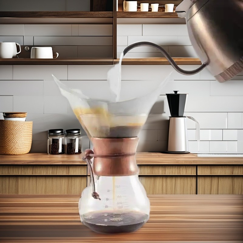 PS 유래 모양의 디자인과 휴대용 스테인리스 스틸 스턴트와 함께 플라스틱 유리 차 냄비