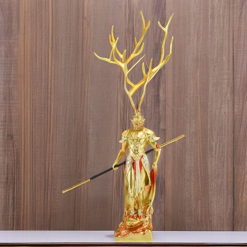 3D 원숭이 왕 합금 조각상 여행 서부 팬 및 수집가에게 필수품