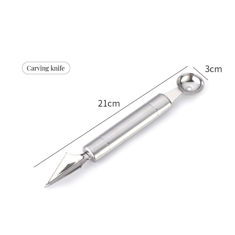 다기능 부엌 도구에 대한 손 채소 썰기 및 수박 공?? 匙 세트