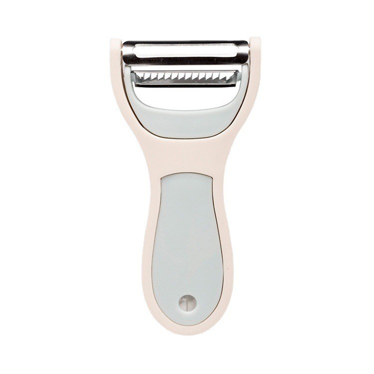 날카로운 스테인레스 스틸 블레이드 듀얼 기능 수동 미니 금속 과일 채소 껍질