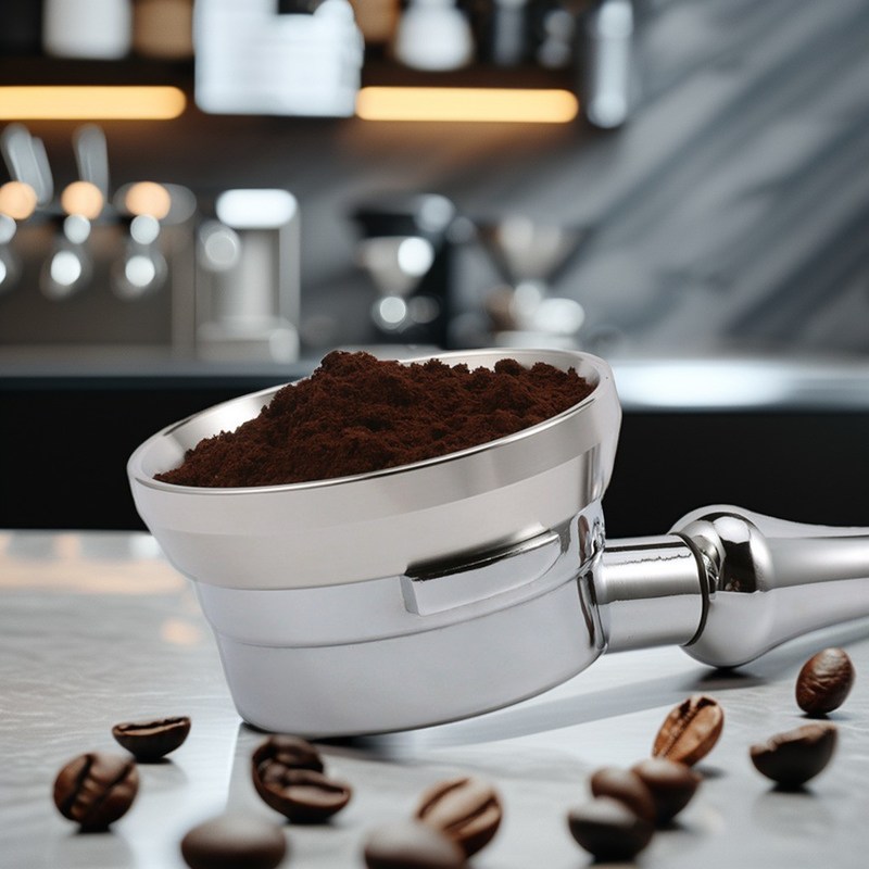 지능형 디자인 금속 커피 투여 트렁크 친환경 포트필터 정밀 도구