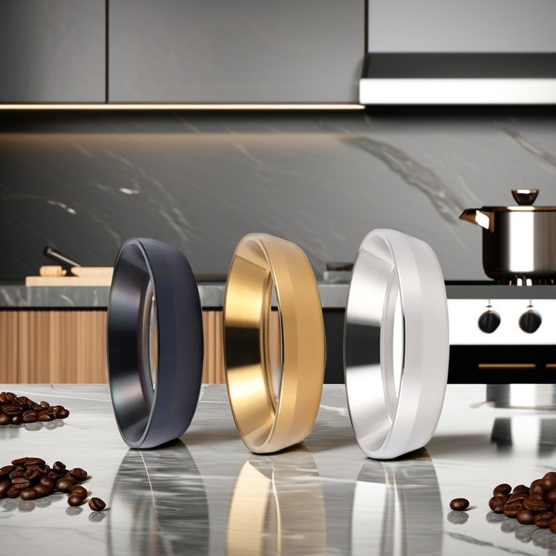 커피 차 도구 지능형 포터 필터 투여 링 트렁크 친환경 및 휴대용