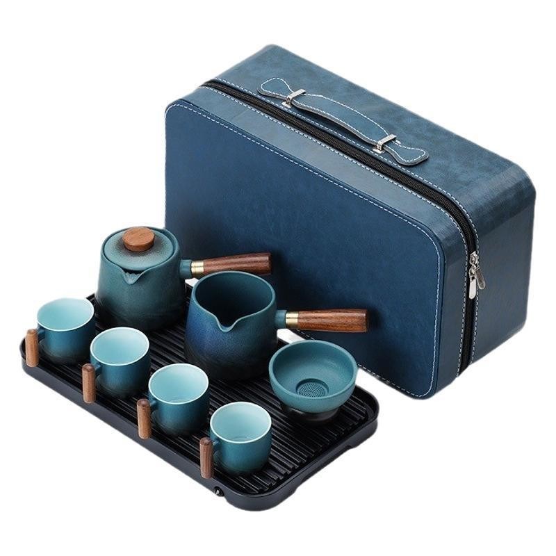 현대 콩푸 스타일 세라믹 차 세트