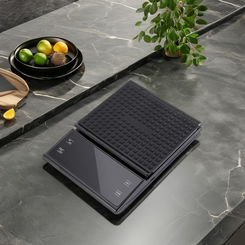 에스프레소 주방용 배터리 작동 전자 무게 척도