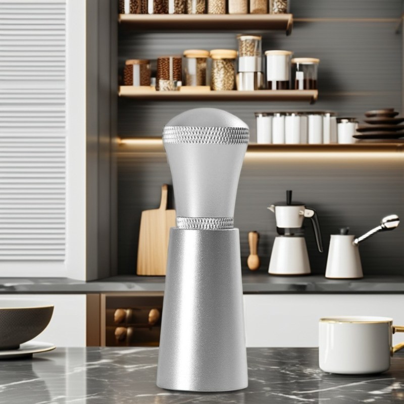 스테인리스 스틸 에스프레소 바늘 분배 도구 세라믹 혼합 디스펜서와 스탠드