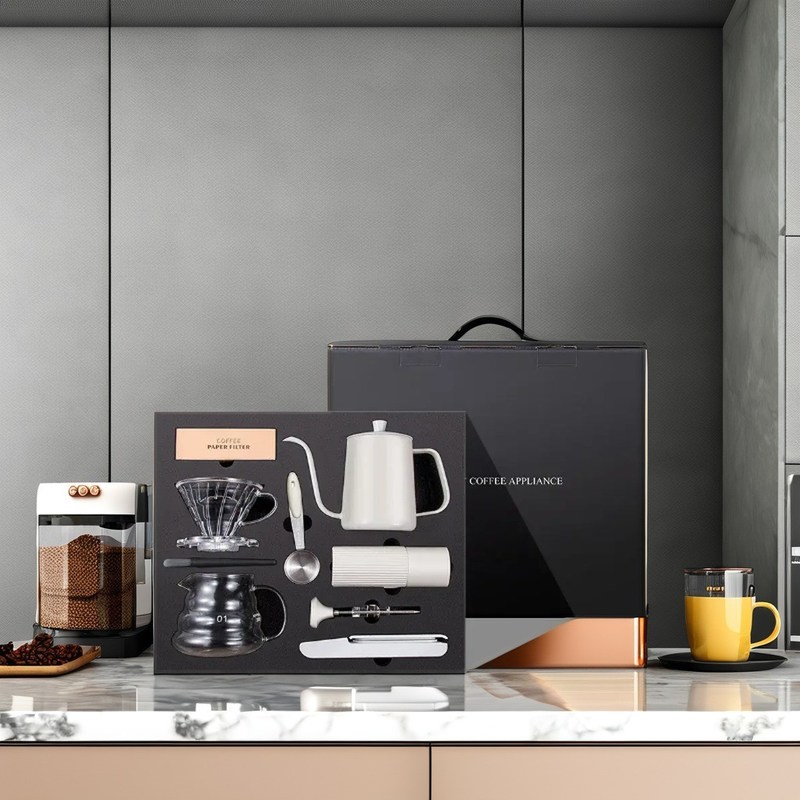 48mm 평면 톱니와 스테인리스 스틸 바디로 여행 친화적인 수동 커피 밀러