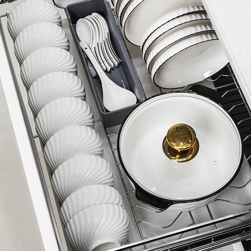 호텔 및 레스토랑에 대한 전체 수프 접시 스푼 세트 흰색 포르셀린 그릇