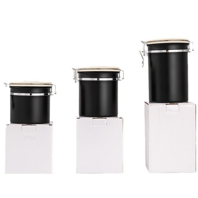 식품 보관 패키지 현대 304 스테인리스 스틸 커피 캔